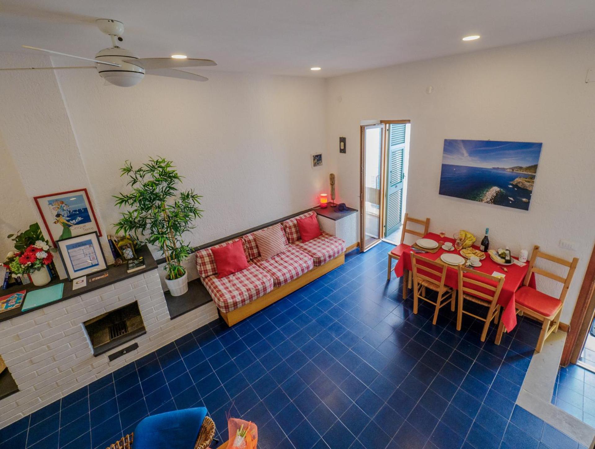 Il Baluardo Sea View Apartment On The Cliff Manarola Exterior foto